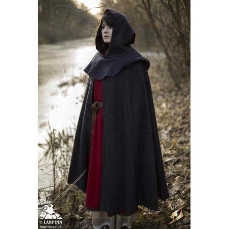 Wool Cloak and Mantle - Grey