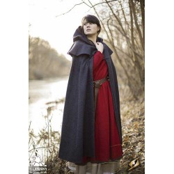 Wool Cloak and Mantle - Grey