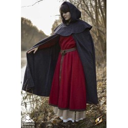 Wool Cloak and Mantle - Grey