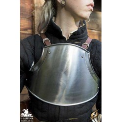 Scout Torso Armour - Polished Steel