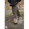 Persian Greaves - Polished Steel