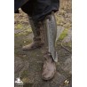 Persian Greaves - Polished Steel