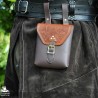 Corym Odin A6 Leather Pouch - Brown