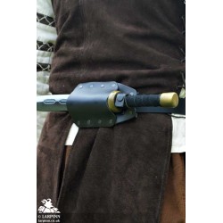 Earl Horizontal Dagger Scabbard - Black