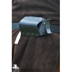 Earl Horizontal Dagger Scabbard - Black