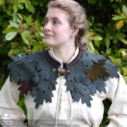 Keyleth Leaf Mantle - Green