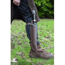 Elred Dagger Leg Scabbard - Brown