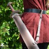 Stuart Long Sword Scabbard - Single Edged - Full Scabbard