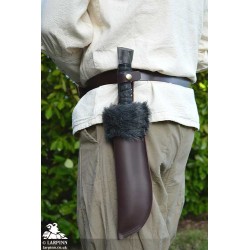 Gartok Dagger Scabbard - Brown
