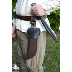 Gartok Dagger Scabbard - Brown