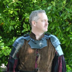 Mark Shoulder Armour - Small - Dark Metal