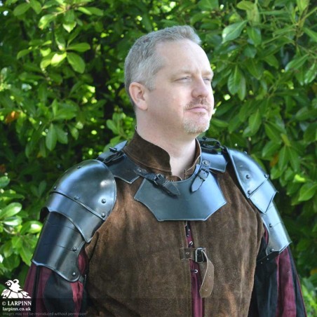 Mark Shoulder Armour - Small - Dark Metal