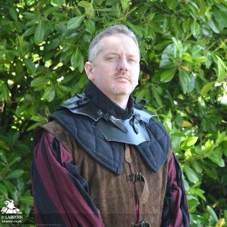 Mark Gorget Neck Plate - Dark