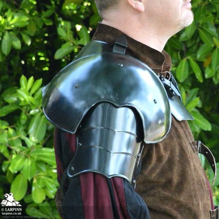 Mark Shoulder Armour - Large - Dark Metal