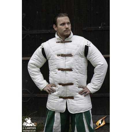 Medieval Warrior Gambeson - White