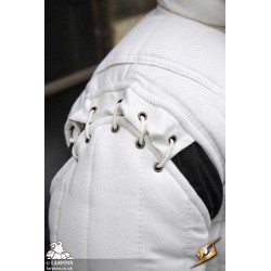 Medieval Warrior Gambeson - White