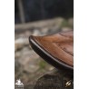 Leather Buckler - 18IN X 11IN - LARP