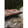 Leather Buckler - 18IN X 11IN - LARP
