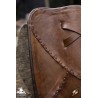 Leather Buckler - 18IN X 11IN - LARP