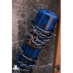 Barbed Wire Baseball Bat - Blue - 32in - LARP