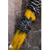 Barbed Wire Baseball Bat - Yellow - 32in - LARP
