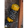 Barbed Wire Baseball Bat - Yellow - 32in - LARP