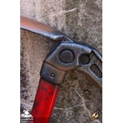 Ice Axe - Red - 24IN - LARP