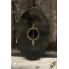 Elliptical Shield - Black - 28IN x 18IN - LARP