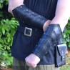 Thordak Bracers - Celtic Edge - Black
