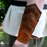 Thordak Bracers - Celtic Edge - Brown