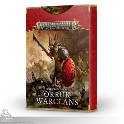 Warhammer Sigmar: Warscroll Cards - Orruk Warclans