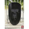 RFB Large Kite Shield - Black/Red - 39IN X 24IN - LARP
