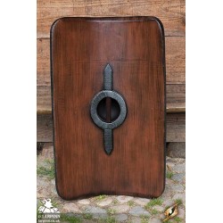 Scutum Roman Shield - 40IN X 26IN - LARP