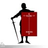 Scutum Roman Shield - 40IN X 26IN - LARP