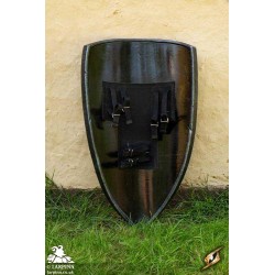 Black Knight Shield - 35IN x 24IN - LARP