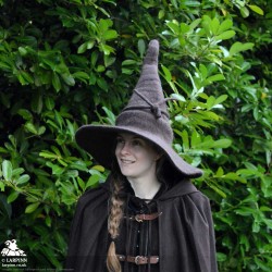 Woollen Wizard Hat - Brown