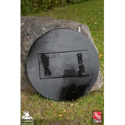 RFB Round Shield - Red & Black - 20IN - LARP