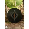 Drang Shield - Red/Wood - 20IN - LARP