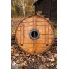 Thegn Saxon Shield - Wood/White - 28IN - LARP