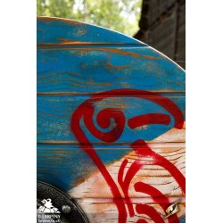 Huginn & Muninn Viking Shield - 28IN - LARP