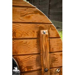 Huginn & Muninn Viking Shield - 28IN - LARP