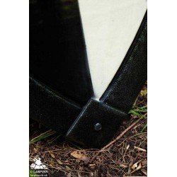 Red Templar Shield - 28IN x 20IN - LARP