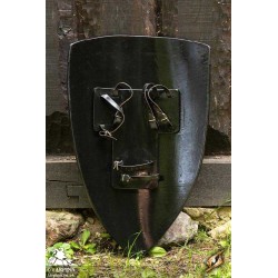 Red Templar Shield - 28IN x 20IN - LARP