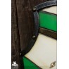 Knight's Shield - Green & White - 32IN x 21IN - LARP
