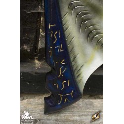 Wing Shield - Blue/White - 34IN x 22IN - LARP