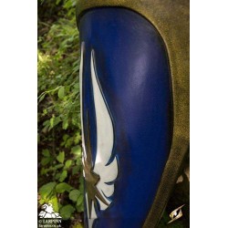 Elf Shield - Blue - 47IN x 22IN - LARP
