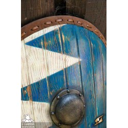 Norman Blue Shield - 46IN x 22IN - LARP