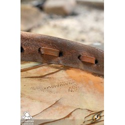 Thegn Saxon Shield - Blue/White - 32IN - LARP