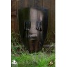 Crusader Shield - White/Black - 36IN x 24IN - LARP