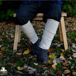 Hamond Cotton Leg Wrap - Natural
